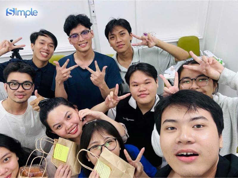 Simple tạo cảm giác thân thiện và thoải mái cho học viên