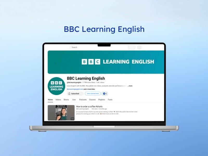 Web học tiếng Anh cho người mất gốc: BBC Learning English
