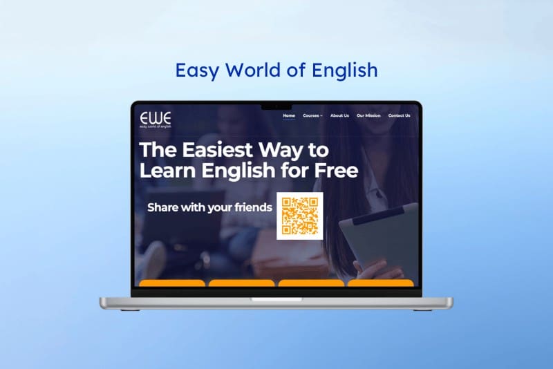 Học tiếng Anh mất gốc miễn phí với website Easy World of English