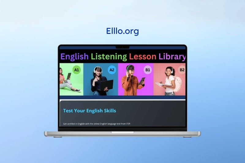 Học tiếng Anh mất gốc miễn phí với website Elllo.org