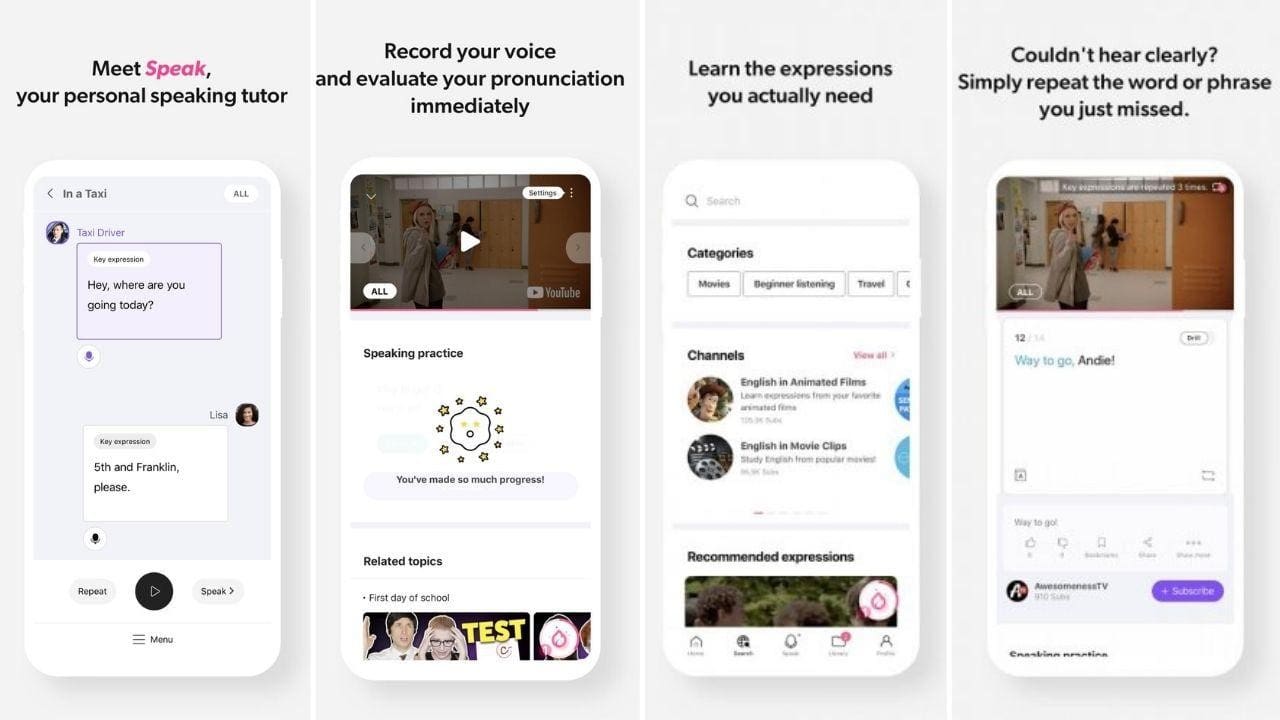 Cake - App tự học tiếng Anh cho người mới bắt đầu