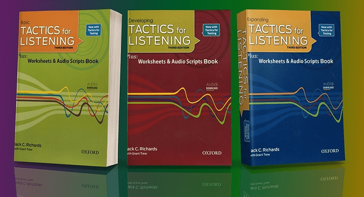 Bộ sách luyện nghe cho tiếng Anh giao tiếp: Tactics for Listening