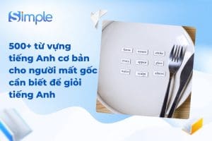 500+ từ vựng tiếng Anh cơ bản cho người mất gốc cần biết để giỏi tiếng Anh