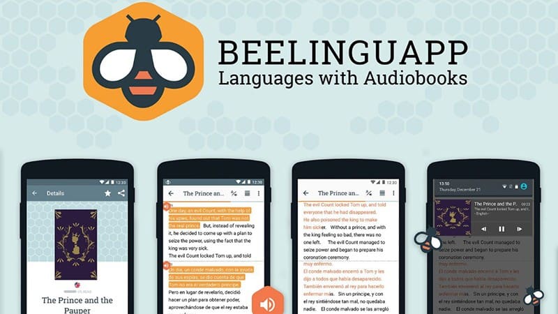 Cải thiện kỹ năng đọc với Beelinguapp